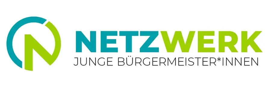 Netzwerk junge Bürgermeister*innen Logo