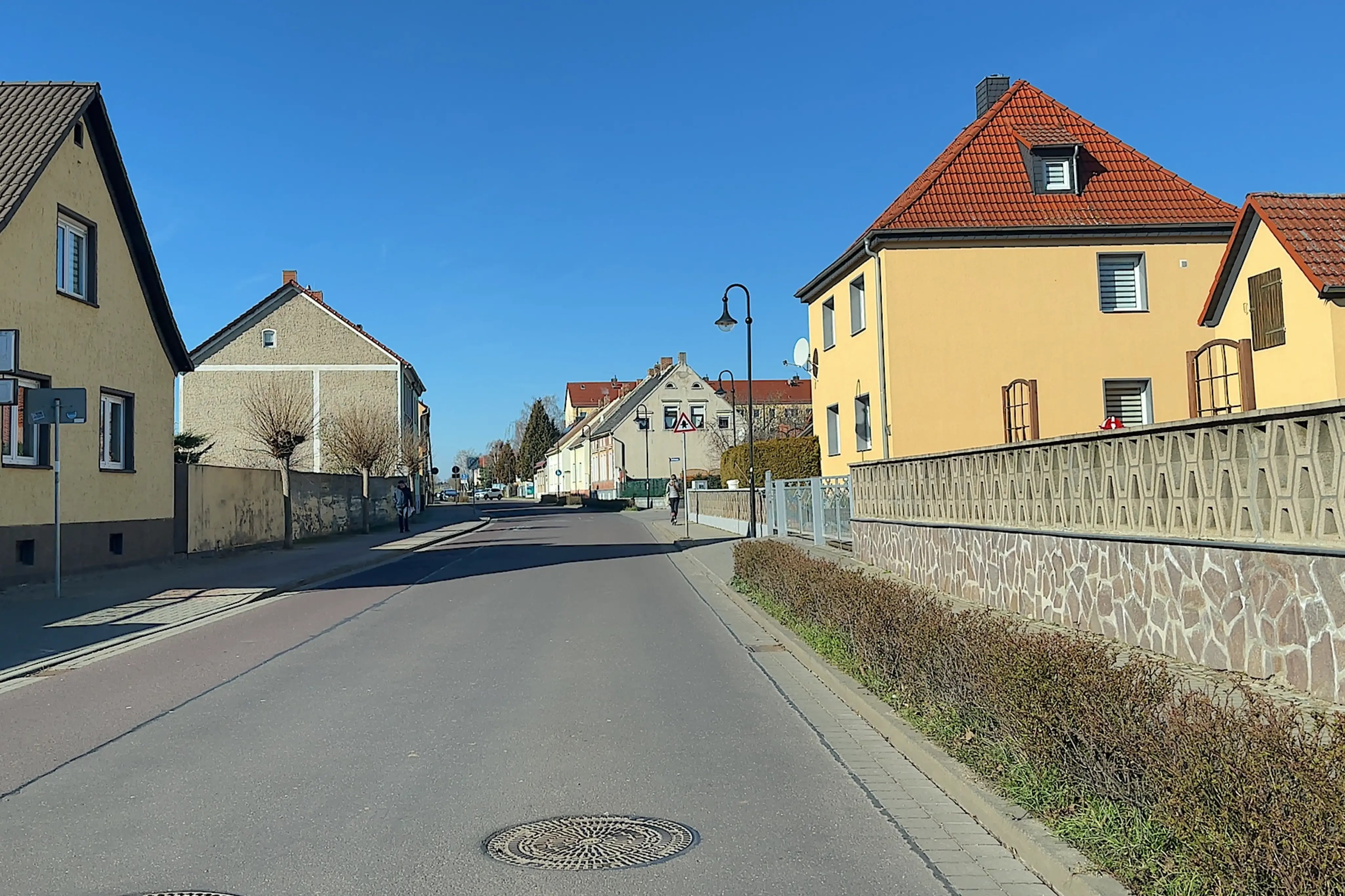 Screenshot einer Straße in Barleben