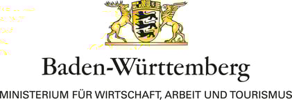 Das Logo von Baden-Württemberg welche vialytics fördern