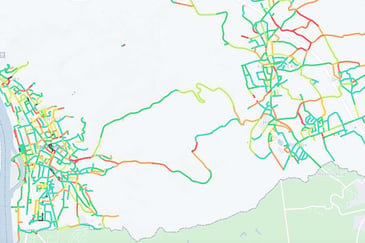 Screenshot der Kartenansicht von Bad Honnef