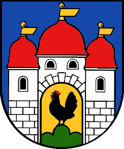 Wappen der Kleinstadt Schleusingen 