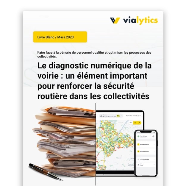 Deckblatt der französischen Version des vialytics Whitepaper