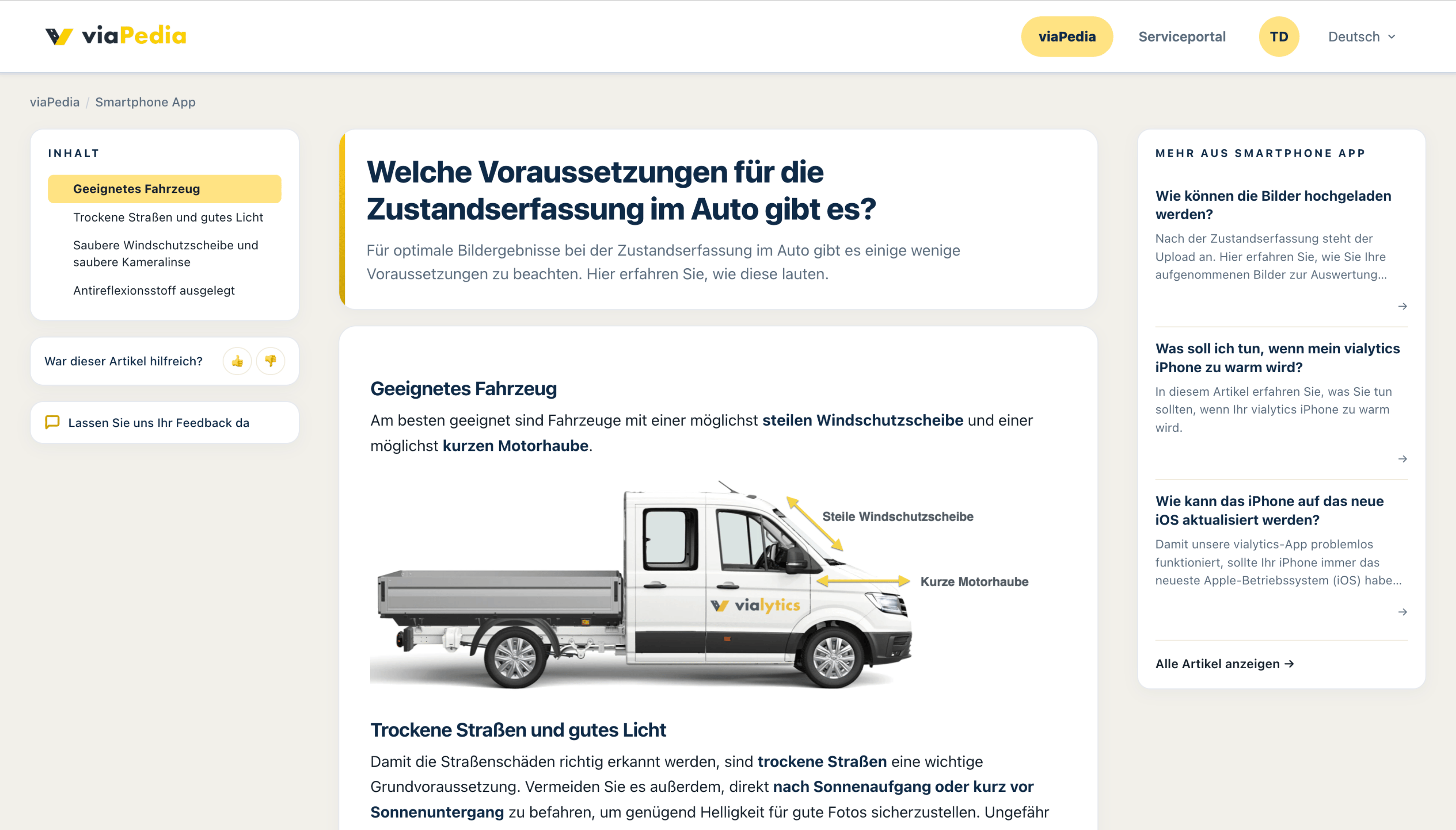 viaPedia-Artikel mit Schritt-für-Schritt-Anleitung und illustriertem Leitfaden