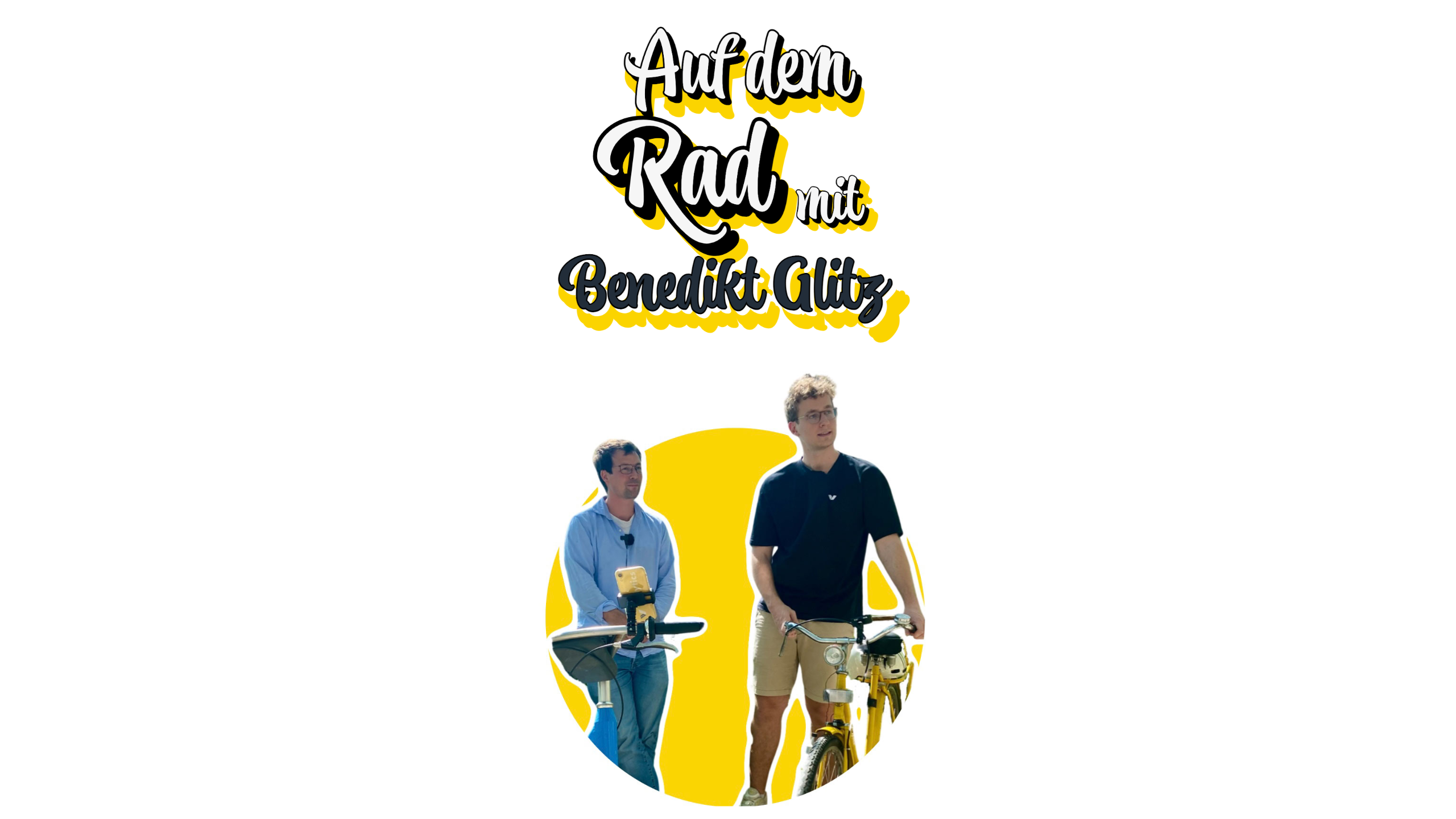Auf dem Rad Interview mit Benedikt Glitz zum Thema Verkehr Mobilität ADFC Radverkehrsplanung Radwegemanagement