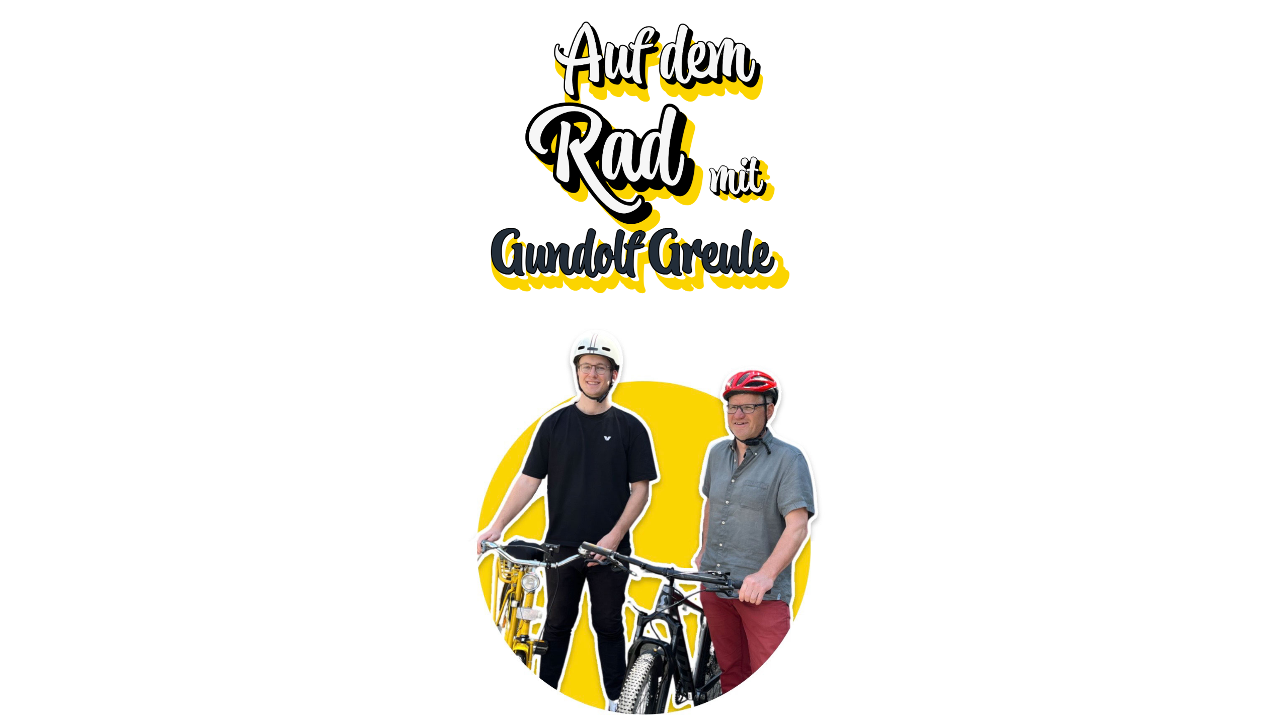 Auf dem Rad Interview mit Gundolf Greule, dipl. Sportpädagoge und Projektmanager beim Radsportverein, zum Thema Radverkehrsplanung Straßenmanagementsystem