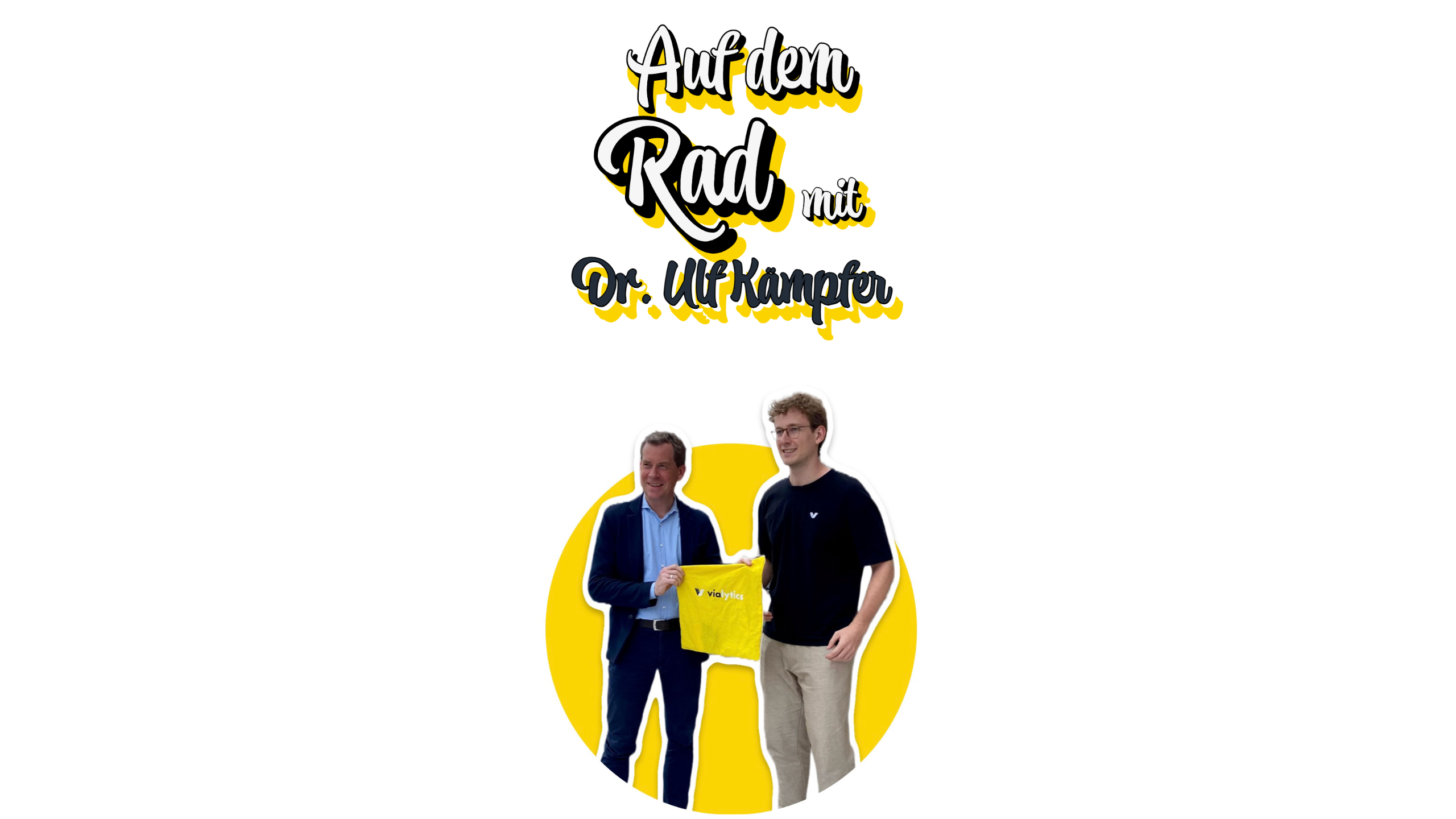 Auf dem Rad Interview mit Dr. Ulf Kämpfer, Bürgermeister in Kiel, zum Thema Fahrradfreundliche Stadt. Radwegemanagement